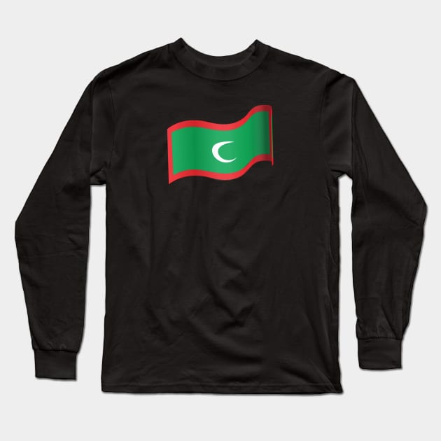 Maldives Long Sleeve T-Shirt by traditionation